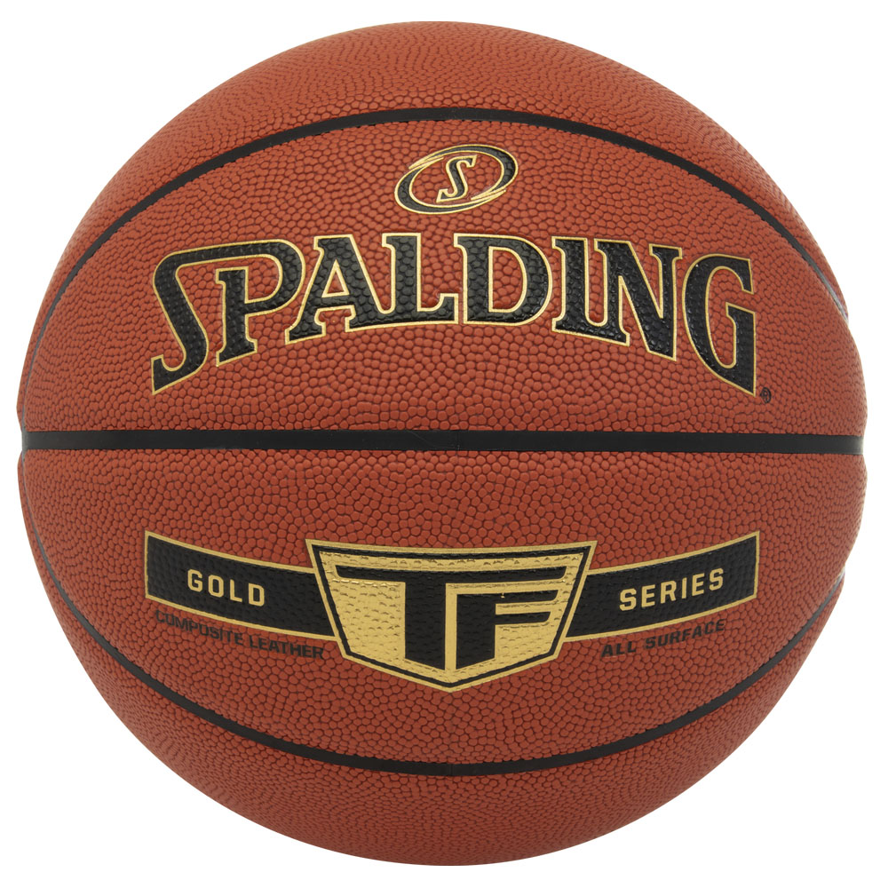 ゴールド TF 6号球 最大89%OFFクーポン 76-858Z 正規品 SPALDING スポルディング バスケットボール 人工皮革 皮 JBA バスケ 室内 6号 革 『1年保証』 屋内