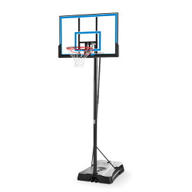 48インチ ゲームタイムシリーズ 7A1655CN | 正規品 SPALDING スポルディング バスケットボール バスケ バスケゴール 屋外 家庭用 ポリカーボネイト リング ポータブル 練習 シュート練習