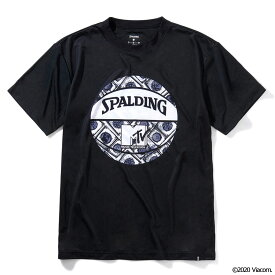 Tシャツ MTV ミュージックミキシング SMT210340 | 正規品 SPALDING スポルディング バスケットボール バスケ NBA ウェア 練習着 半袖 シャツ メンズ レディース