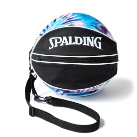 ボールバッグ スパイラルダイ ターコイズ 49-001SDT | 正規品 SPALDING スポルディング バスケットボール バスケ バッグ ボールケース ボール バッグ 1個 メンズ レディース ジュニア オシャレ