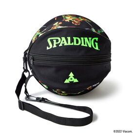 ボールバッグ タートルズ パターン 49-001TU | 正規品 SPALDING スポルディング バスケットボール バスケ バッグ ボールケース ボール バッグ 1個 メンズ レディース ジュニア 男女兼用 おしゃれ オシャレ