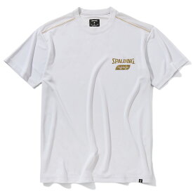 【最大ポイント5倍★要エントリー：4月27日(土)AM9:59まで】Tシャツ ゴールドハイライト SMT22036 | 正規品 SPALDING スポルディング バスケットボール バスケ ウェア 練習着 半袖 シャツ メンズ レディース