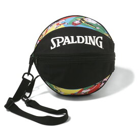ボールバッグ 電Q 49-001DQ | 正規品 SPALDING スポルディング バスケットボール バスケ バッグ ボールケース ボール バッグ 1個 メンズ レディース ジュニア 男女兼用 おしゃれ オシャレ