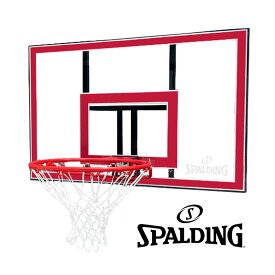 791351CN バスケットゴール 44インチ ポリカーボネイトコンボ【送料無料】 | 正規品 SPALDING スポルディング バスケットボール バスケ バスケ ゴール 屋内 屋外 家庭用 ミニバス
