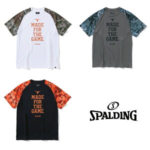 SMT23048TX SPALDING T�V���c �e�L�T�X ���C�h�t�H�[�U�Q�[�� �J���X���[�u���C�g�t�B�b�g �b ���K�i �X�|���f�B���O �o�X�P�b�g�{�[�� �o�X�P T-shirt �����Y ���f�B�[�X �j�� ���� ���j�Z�b�N�X �j