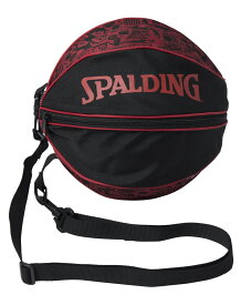 ボールバッグ グラフィティレッド 49-001GR | 正規品 SPALDING スポルディング バスケットボール バスケ バッグ ボールケース ボール バッグ 1個 メンズ レディース ジュニア 男女兼用 おしゃれ オシャレ