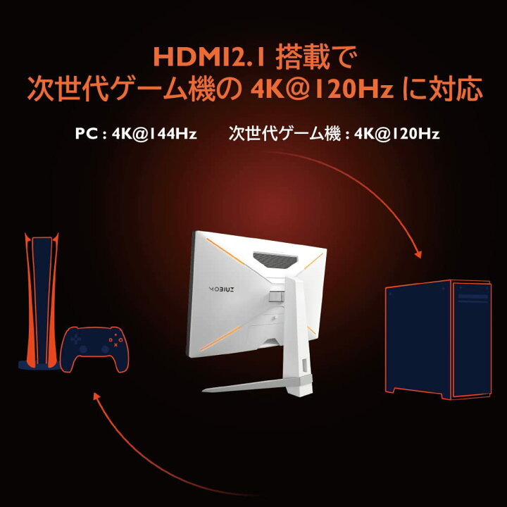 楽天市場】【BenQ公式店】BenQ MOBIUZ EX3210U ゲーミングモニター 32  