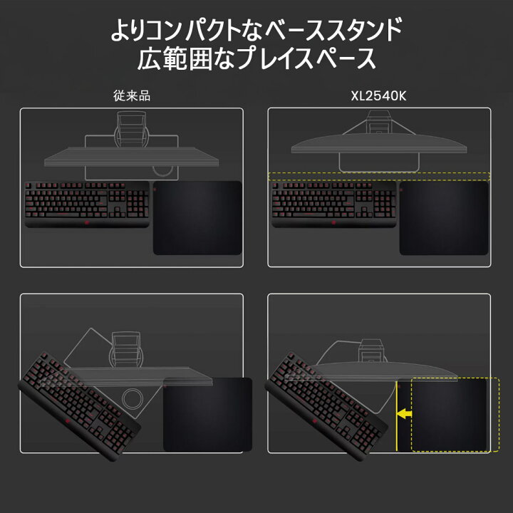 楽天市場】【BenQ公式店】BenQ ベンキュー ZOWIE XL2540K ゲーミング 