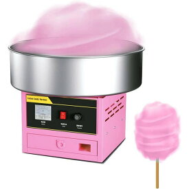 110V業務用綿菓子製造機 ステンレス鋼 わたあめ機 わたがし機 食品グレード素材 市販のコットン キャンディ メーカー お菓子作り 簡単操