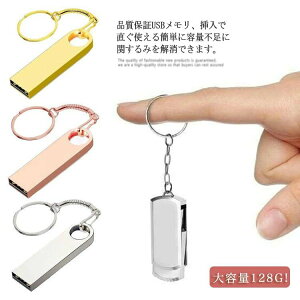 USB������ 128GB ������� ���킢�� USB�������[ ��e�� USB2.0������ ������ ��]�� �V���v�� �R���p�N�g ���������Ǝ� ���w�� ������