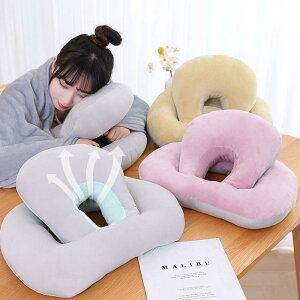 うつぶせ枕 昼寝枕 昼寝 うつ伏せ 枕 オフィス クッション 机 昼休み 昼寝ピロー デスク枕 ひざ掛け ブランケット 抱き枕 寝具 ナップピ