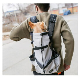 ハイキングペット犬キャリア旅行バックパック屋外換気通気性自転車オートバイ屋外スポーツメッシュバッグドロップシッピング