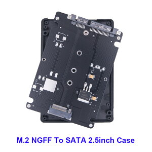 M.2 ngff ssd msata to 2.5�C���`Sata�P�[�X�A�V���A���|�[�g�A�O�������n�[�h�f�B�X�N�{�b�N�X�Amsata to sata 3 3.0