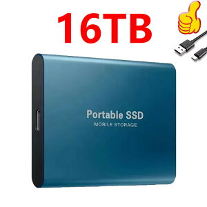 �|�[�^�u�� SSD 4TB �����O�t���n�[�h�h���C�u USB3.2 Type-C �I���W�i���n�[�h�f�B�X�N 16TB �}�X�\���b�h�X�e�[�g�h���C�u ���b�v�g�b�v/PC/MAC�p