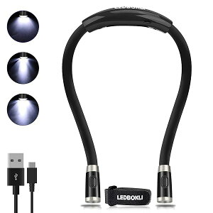 �l�b�N���C�g led �u�b�N���C�g 6500-7000K 3�i�K���� �Ǐ��� ��|�����C�g �n���Y�t���[ USB�[�d