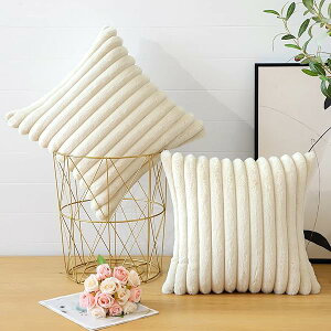 �N�b�V�����J�o�[ 60x60cm 2���Z�b�g �k�� ������� ���� �t�@�[ �t�F�C�N�t�@�[ �x���x�b�g