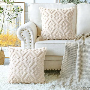 �N�b�V�����J�o�[ 55x55cm �k�� 2���Z�b�g �V���[�g�E�[�� �x���x�b�g ������� ���� �_�炩