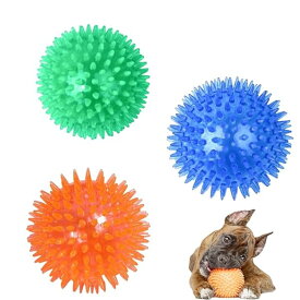 犬用おもちゃ ボール 音の出る 噛むおもちゃ 歯磨き 天然ゴム 弾力性 耐久性 運動不足 スト