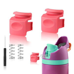 Owala FreeSip 24�I���X 32�I���X�Ή� 2�� �E�H�[�^�[�{�g���W �}�E�X�v�b�V���X�C�b�` �g�b�v�L