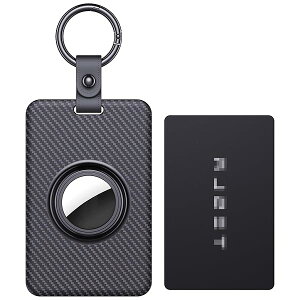 AirTag�X���b�g�t��Tesla�L�[�J�[�h�p�J�[�h�z���_�[�A�v���X�`�b�N�L�[�J�[�h�ی�P�[�X�J�o
