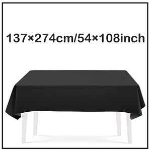 Solid Color Rectangular Tablecloth Blue Pink White Red Yellow Green Black Purple Tablecloth Birthday Party Wedding Decoration