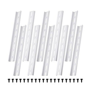 �A���~DIN���[���A10 CM / 4�C���`�A��35mm�A����7.5mm�g�b�v�n�b�g�a�t��DIN���[���ARoHS�Ή��i10