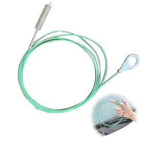 ドレンホースクリーナー 排水管掃除ブラシ 3m グリーン ワイヤー入り パイプクリーナー 多機