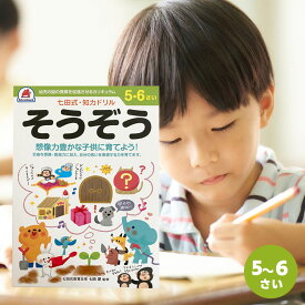 【0と5の日は★P5倍】 七田式　知力ドリル　5歳、6歳　そうぞう