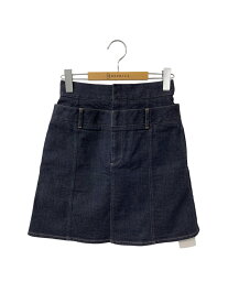 アディアム Ivy Mini Skirt 42681 デニムスカート 0 ネイビー【中古】 ITNVL3P6ZU31