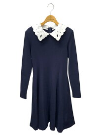 フォクシーニューヨーク KNIT CHAPEL DRESS 43838 ワンピース 38 ネイビー【中古】 IT6CVV3XWYXW