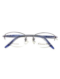 クリスチャンディオール CD-7510J メガネ 眼鏡 ブルー チタン【中古】ITCASDXP7D7M