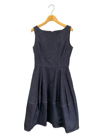 フォクシーニューヨーク Dress Denim Baron 41682 ワンピース 38 ネイビー【中古】 IT9TUY77TRJ5