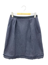 フォクシーニューヨーク Monroe Denim Skirt 41678 デニムスカート 40 ネイビー インディゴ【中古】 ITTHJGGD4E2C