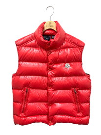 モンクレール TIB GILET TIB VEST 120914335005 68950 ダウンベスト 4 レッド【中古】ITH8UDRW57QG