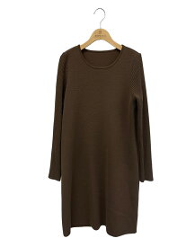 フォクシーブティック Knit Dress Siena 40389 42 ブラウン ニットドレス【中古】 ITS2AAEQM0YS