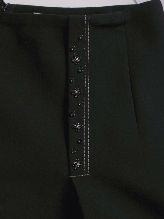 楽天市場】ルネ 6834080 スカート 34 ブラック フレアー ストーン  