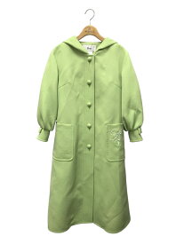 ルネ 6318030 コート 36 グリーン フード ワンポイント【中古】 ITZN097AUHL8