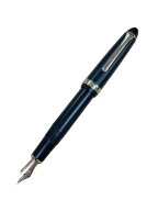 セーラー 万年筆 旧プロフィット21 梨地 長刀研ぎ ブラック 21K【中古】 ITJXCPI2WN8O