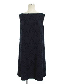 FOXEY フォクシー ワンピース 40143 Dress 総柄 ノースリーブ 38【Aランク】【中古】