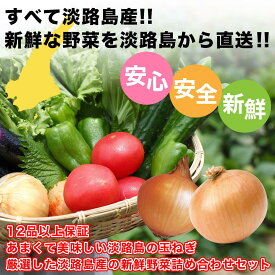 兵庫 淡路島産 玉ねぎ 定番旬野菜 12品以上保証 淡路島の厳選特産野菜セット_送料1200円込価格_新発売/淡路島玉ねぎ/玉ねぎ/野菜/セット/詰め合わせ/ご当地/お取り寄せ/グルメ/食材/プレゼント/ギフト】送料1200円込み価格