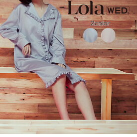 送料無料　outlet　Lola wed　ローラウェンズディ　ヴィンテージサテンワンピース ガウン風　レディースファッション　ナイトウェア