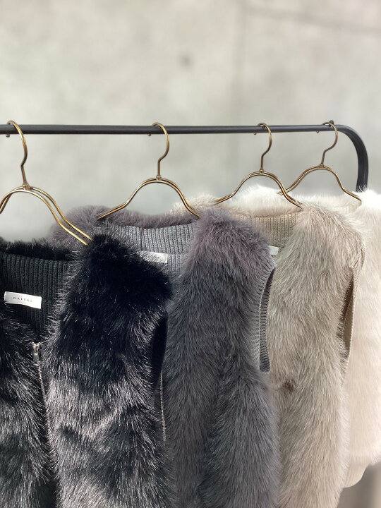 楽天市場】【GALENA】ガレナ ジップアップファーベスト 型番70042-5103 