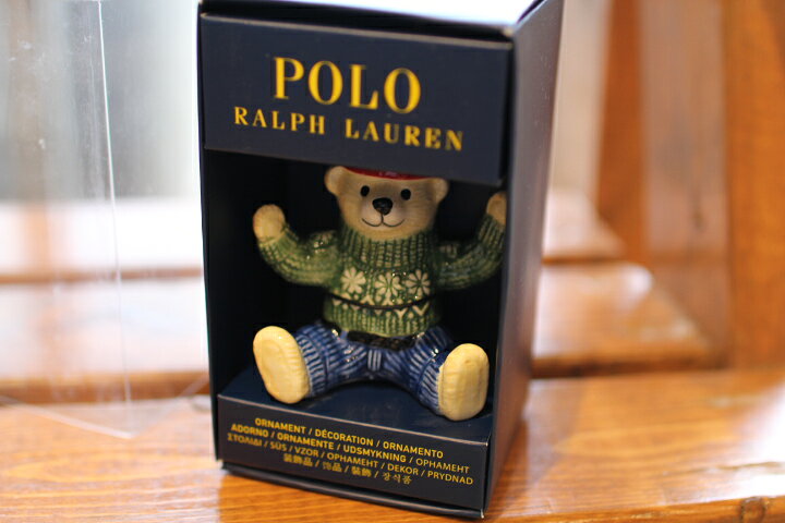 楽天市場】RALPH LAUREN(ラルフローレン)POLO BEAR ORNAMENT 