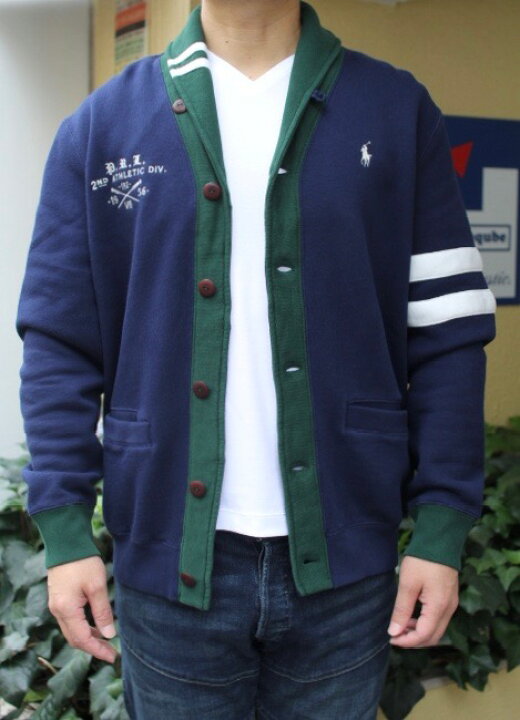 楽天市場】RALPH LAUREN(ラルフローレン)COTTON BLEND FLEECE CARDIGAN 