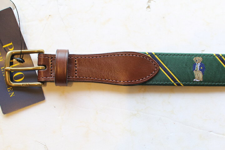 楽天市場】RALPH LAUREN(ラルフローレン)POLO BEAR LEATHER TRIMMED 