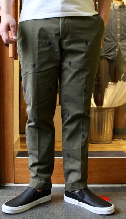 楽天市場】RALPH LAUREN(ラルフローレン)STRETCH SLIM-FIT CHINO PANTS 