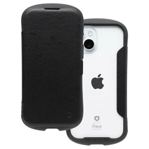 iFace Reflection iPhone 15 P[X 蒠^ NAP[X (ubN) ACtFCX X}zP[X ϏՌ ACtH15