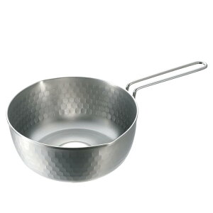 キャプテンスタッグ(CAPTAIN STAG) アウトドア キッチン用品 鍋 キャンピング 雪平鍋 18cm オール熱源対応 ステンレス製 日本製 燕三条産 UH-4210