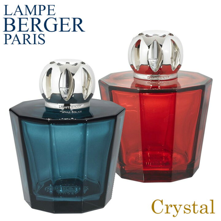 楽天市場】ランプベルジェ クリスタル 十角形 アロマランプ Crystal 