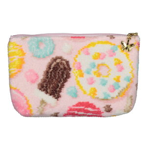 ylR|X:nJ`1ztFC[M4 |[` sNXEB[g PINKSWEET Feiler Chenille Pouch